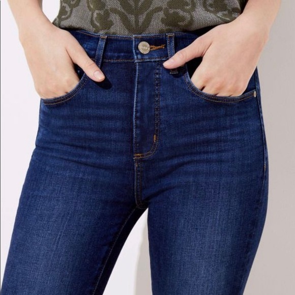 Dark wash LOFT jeans - Picture 2 of 6